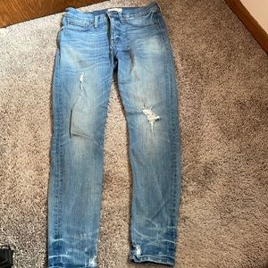 Madewell 9” Highrise Skinny. size 28